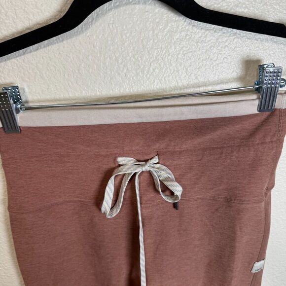 Vuori Women's Vibe Elevation Leggings Terracota Heather High Waisted Athletic Sm - Picture 4 of 7